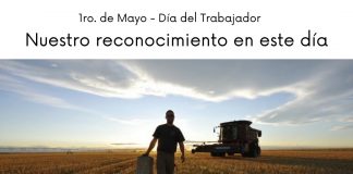 1° de mayo – Nuestro reconocimiento en este día