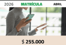 Pago Matrícula Profesional ABRIL 2026