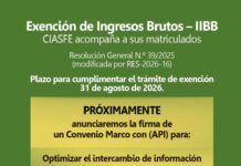 Exención de Ingresos Brutos – IIBB