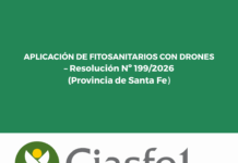 Requisitos sobre aplicación de fitosanitarios con drones