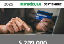 Valor Matrícula Septiembre