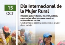 Hoy 15 de Octubre es el Día Internacional de la Mujer Rural