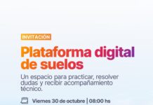 Invitación: Plataforma digital de suelos.